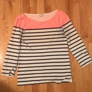 Jcrew striped top